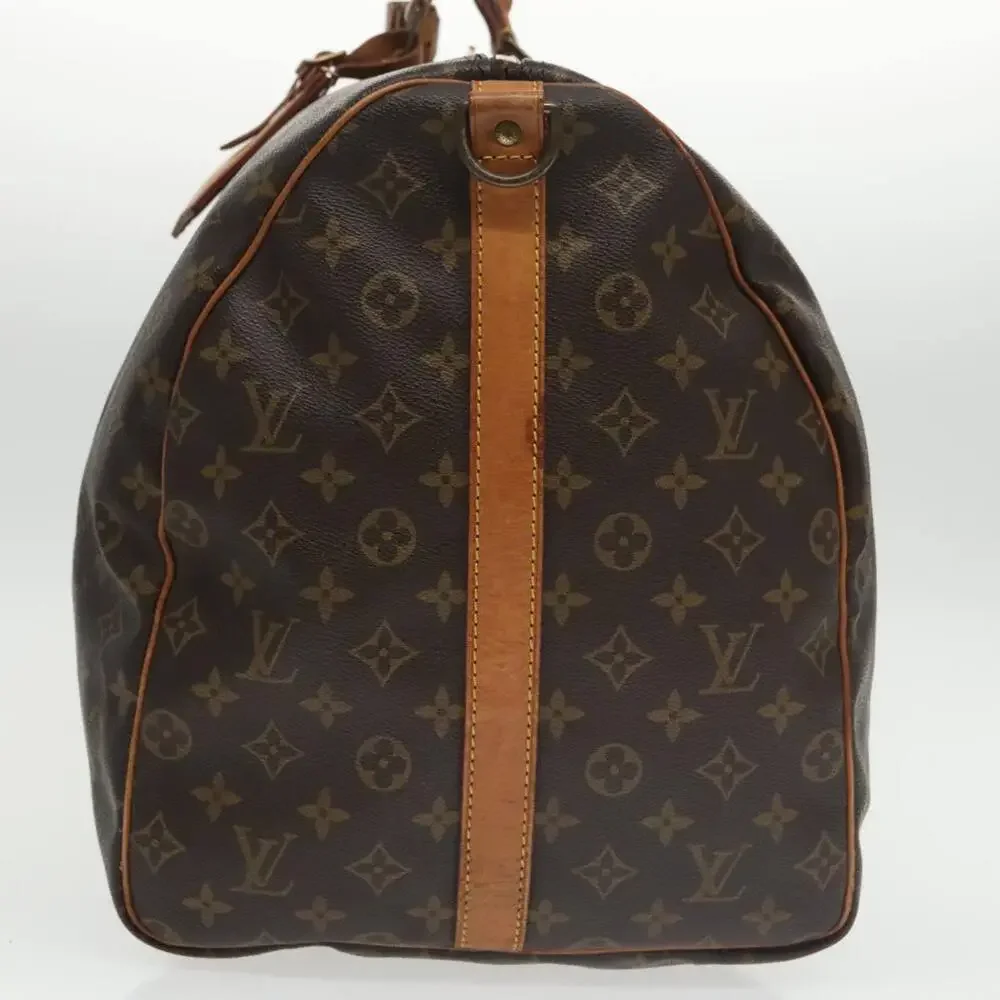 LOUIS VUITTON Monogram Keepall Bandouliere 60 Boston Bag M41412